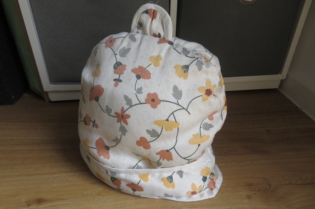 Couvre-théière, Enlèvement, Utilisé, Beige