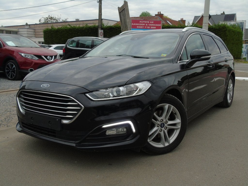 Ford Mondeo 2.0 TDCI ECOBlue *08/2019 *1e Eigen *AUTOMAAT, Autos, Cuir, Entreprise, Mondeo, Noir