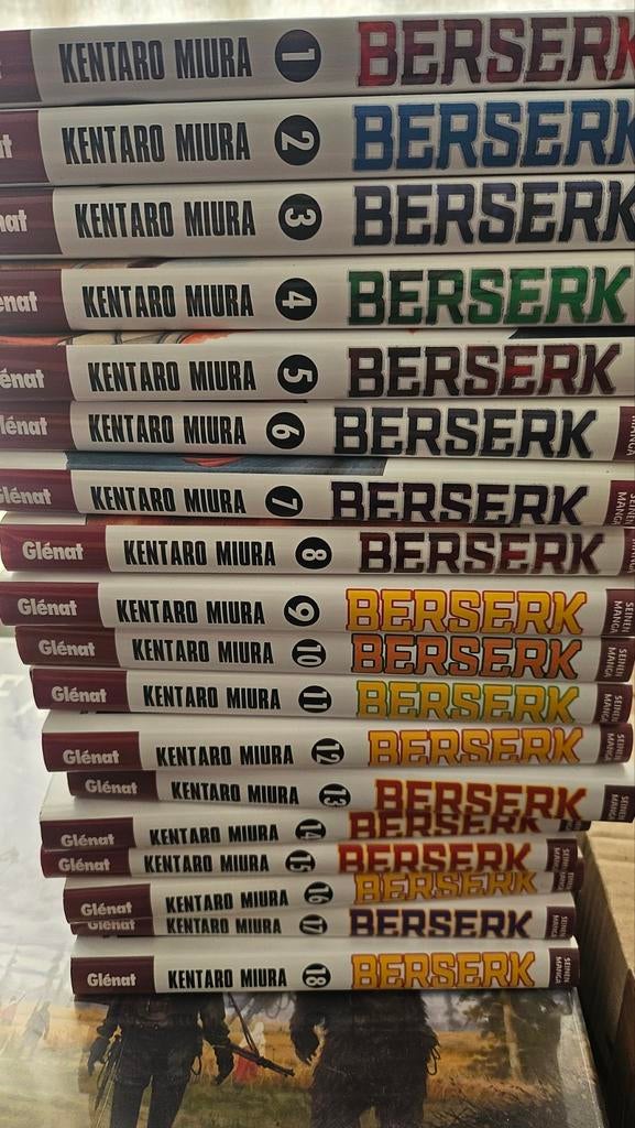 Berserk 1 à 35, Boeken, Ophalen