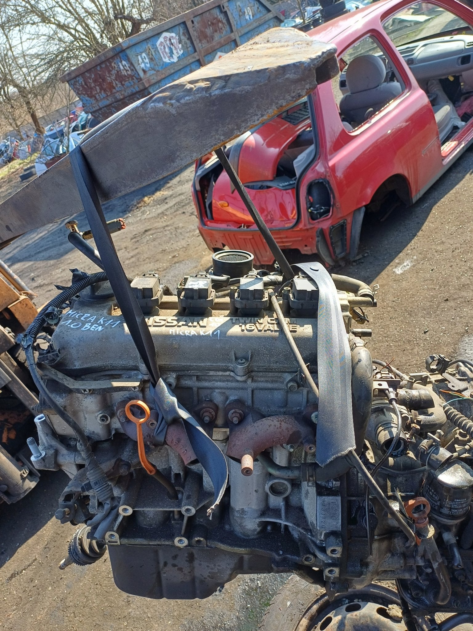 Moteur CG10DE Complet MICRA NISSAN, Verzenden, Gebruikt, Overige automerken