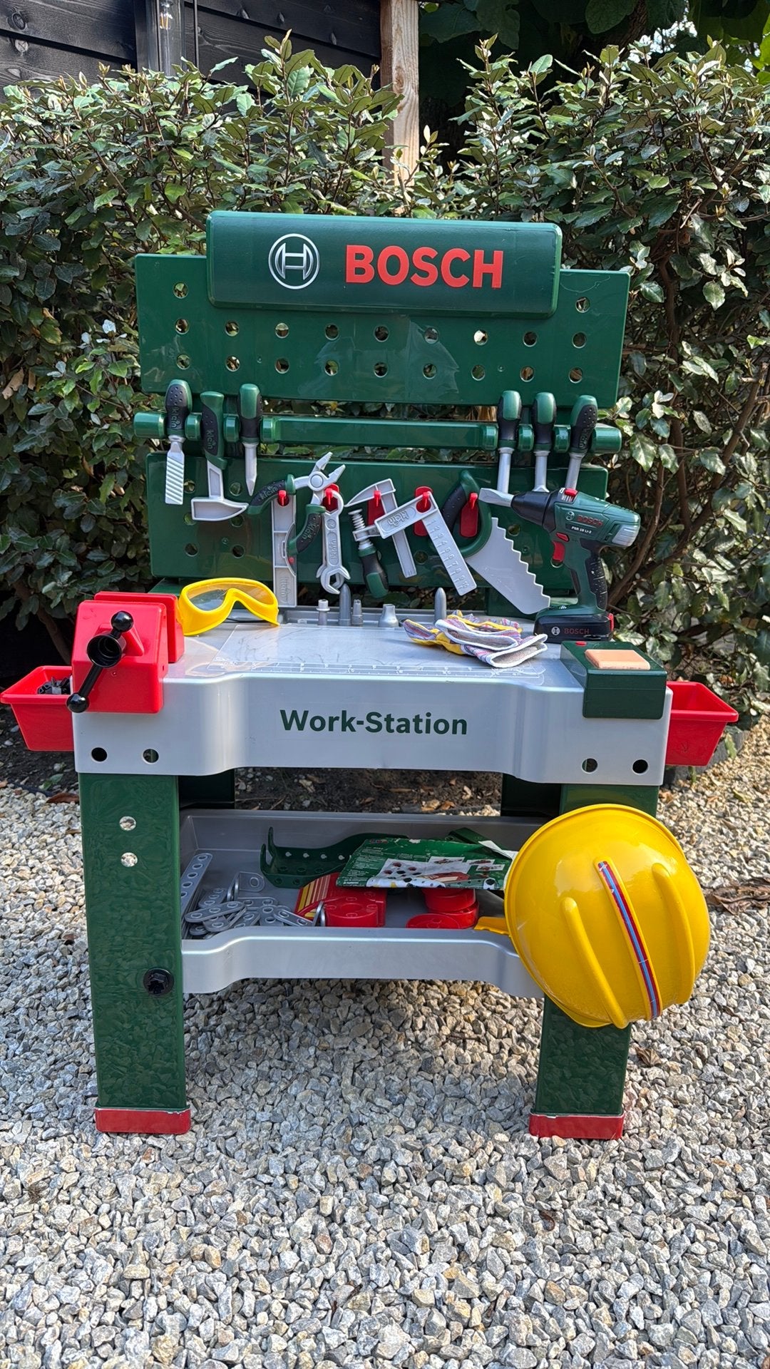 Theo Klein Bosch Werkstation No. 1, Enlèvement, Utilisé