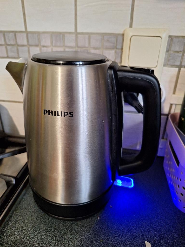 Bouilloire Inox Philips, 1 à 2 litres, Enlèvement, Utilisé, Inox