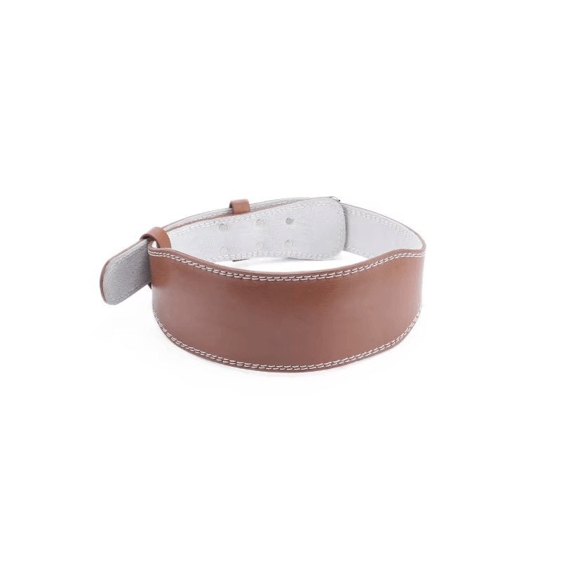 Fitnessriem lifting belt leer hoge kwaliteit squat deadlift, Ophalen of Verzenden, Nieuw, Benen, Halterriem