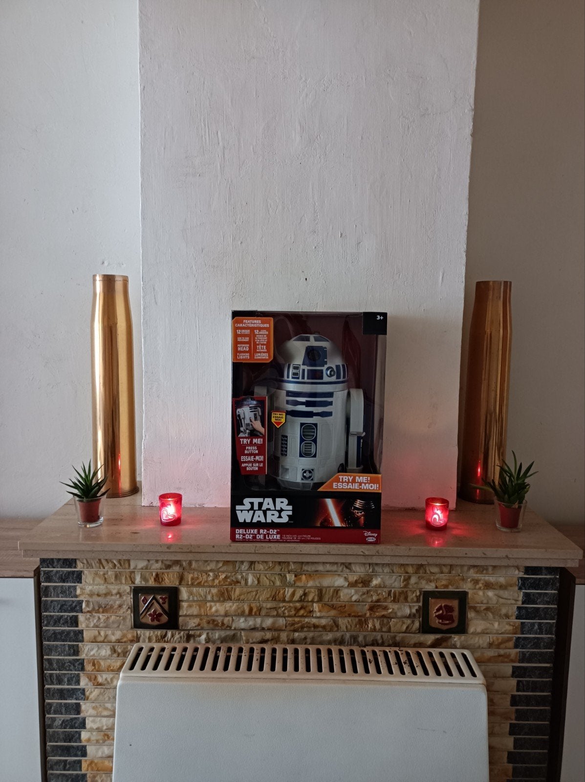 personnage star wars r2d2 deluxe robot animé, Collections, Enlèvement, Neuf, Figurine