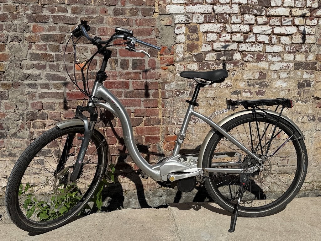 flyer elektrische fiets 24 inch voor onderdelen, Fietsen en Brommers, Gebruikt, Overige materialen, Overige typen, Flyer  Peugeot