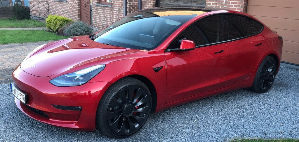 TESLA MODEL 3 PRESTATIES 513 PK, Automaat, Zwart, Elektrisch, 377 kW
