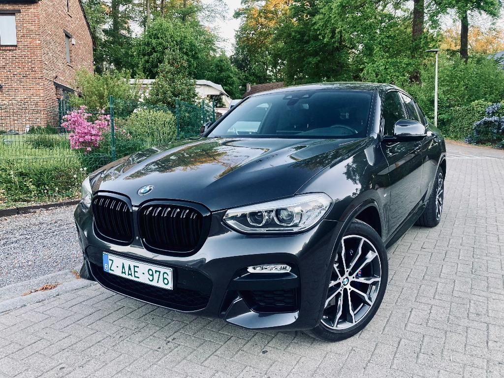 BMW X4 3.0D, m-pack, BTW aftrekbaar, Automaat, 183 kW, Zwart, Leder