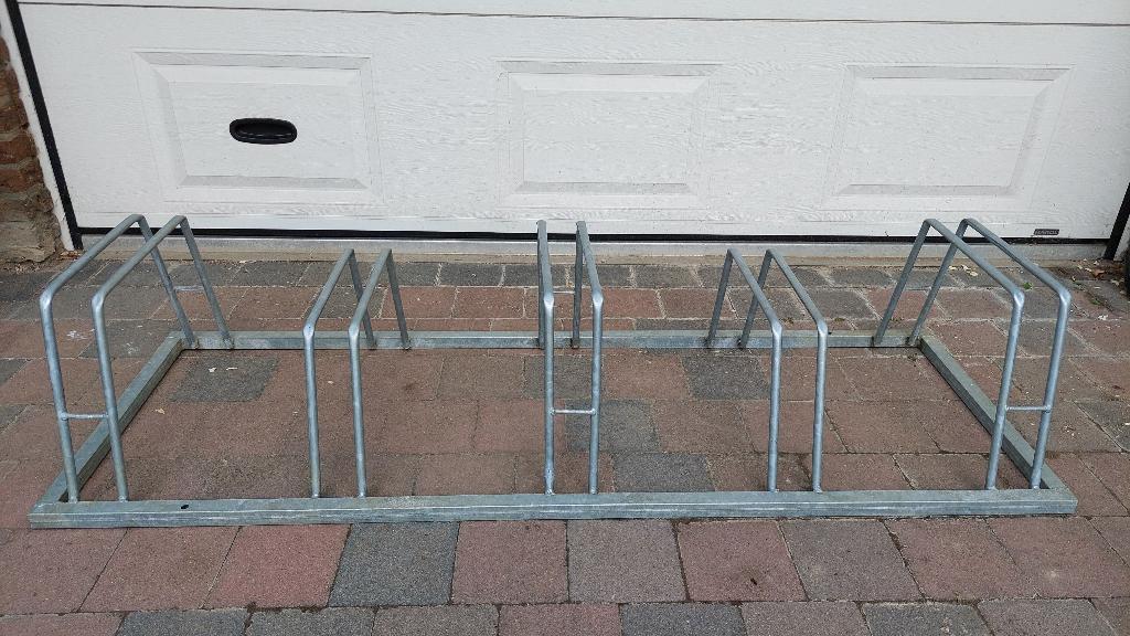 Fietsrek voor 5 fietsen, Fietsen en Brommers, Ophalen, Zo goed als nieuw