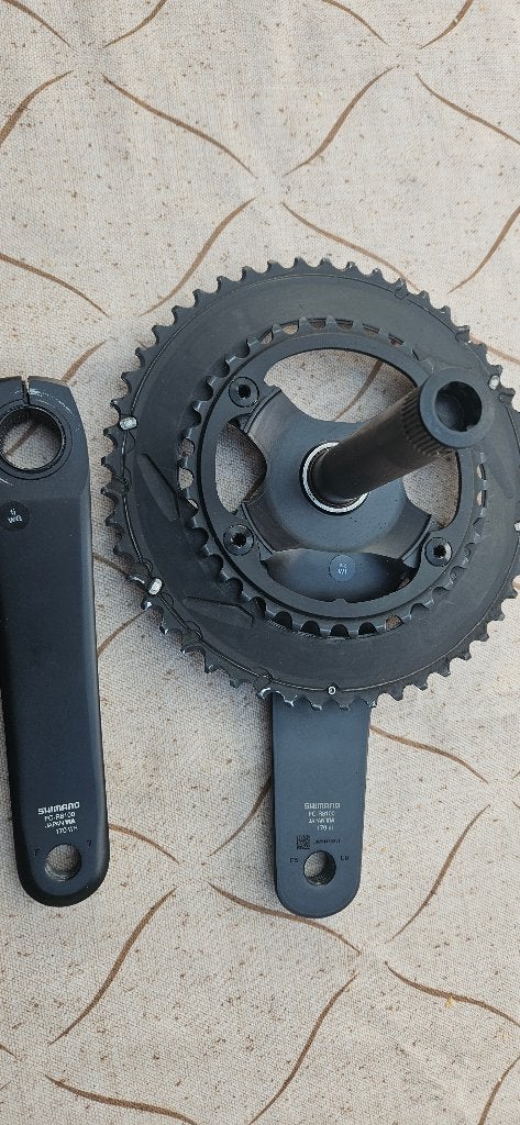Crancks Shimano, Vélos & Vélomoteurs, Vélos Pièces, Pédalier ou Pédales, Enlèvement ou Envoi, Comme neuf, Aluminium