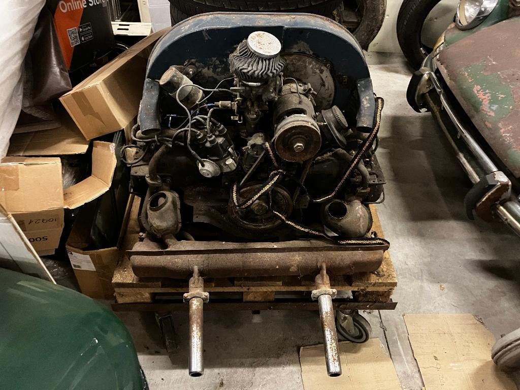 Volkswagen Kever of Karmann Ghia motor 1965 mot.nr. F1097132, Ophalen, Gebruikt, Volkswagen