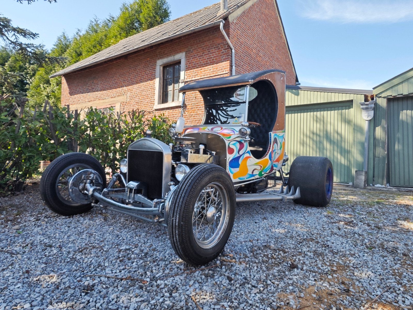 Hot rod 1950 us nailhead t Bucket show car, Motos, Quads & Trikes