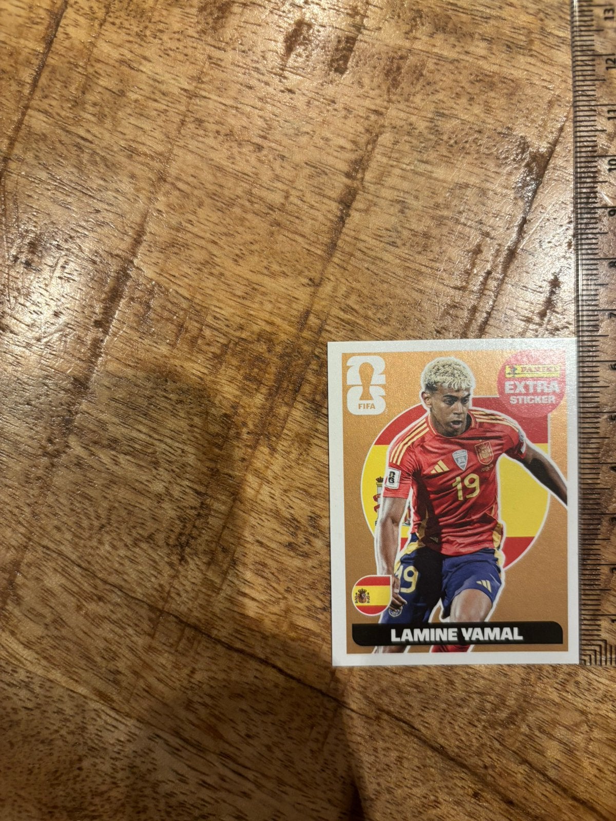Panini extra sticker - Goud Lamine Yamal, Ophalen of Verzenden