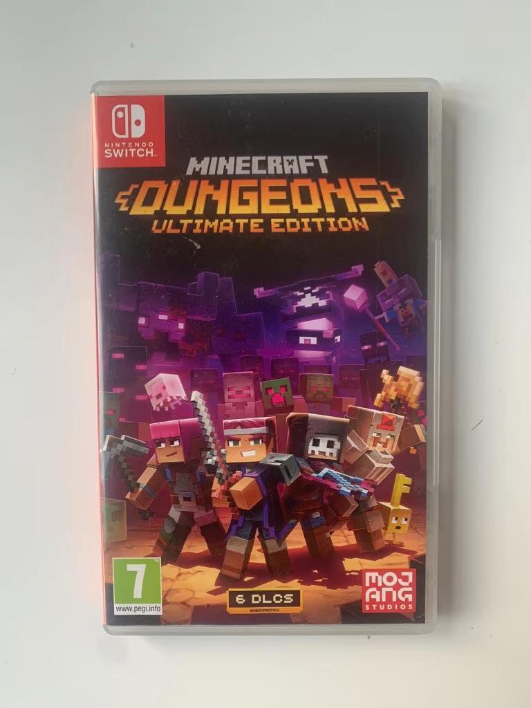 Minecraft Dungeons - Nintendo Switch, Ophalen of Verzenden, Zo goed als nieuw, Vanaf 7 jaar
