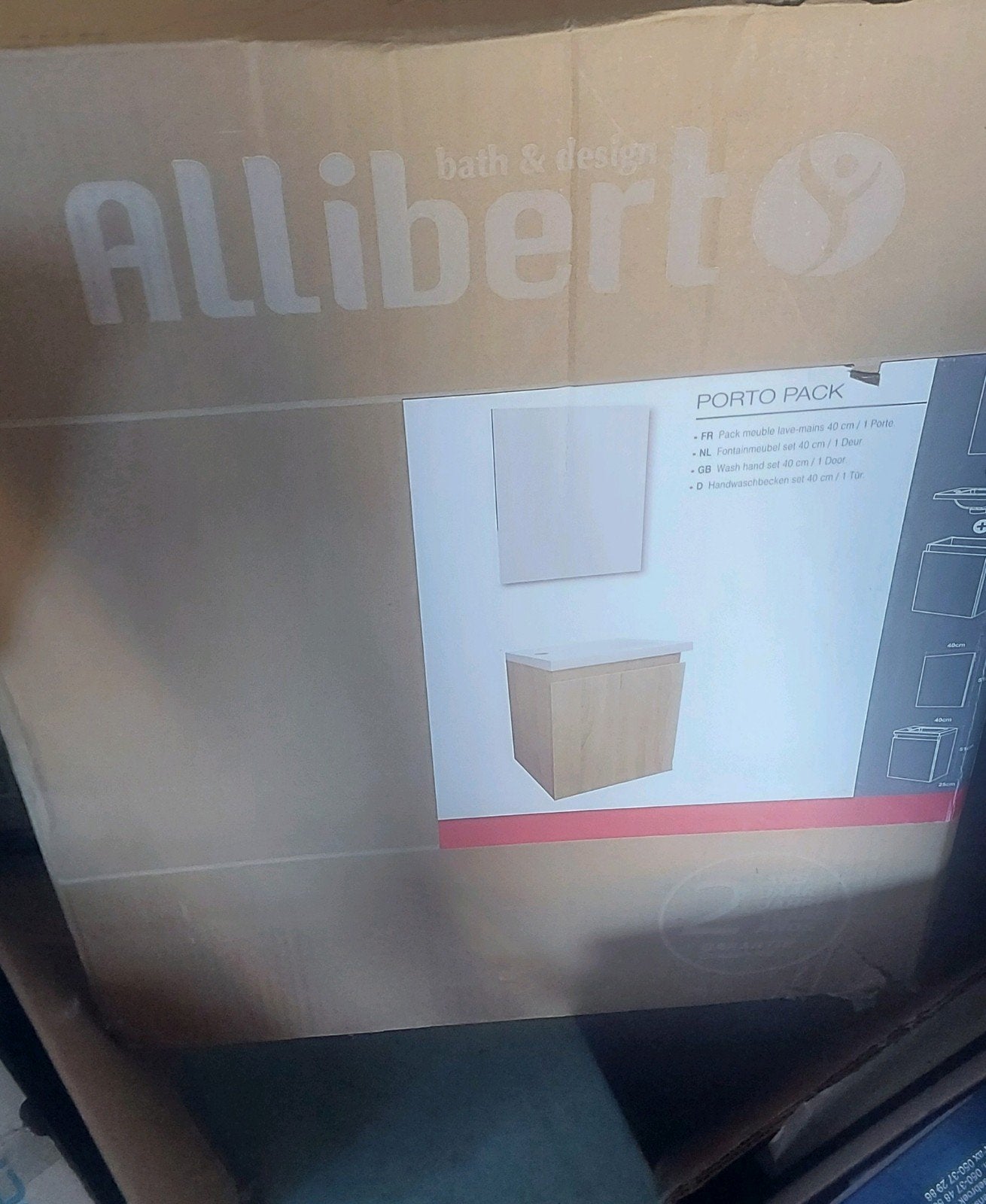 meubles de salle de bain, lavabos, armoires à glace, armoire, Enlèvement