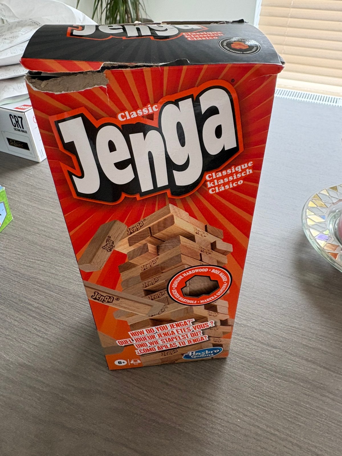 Jenga, Ophalen