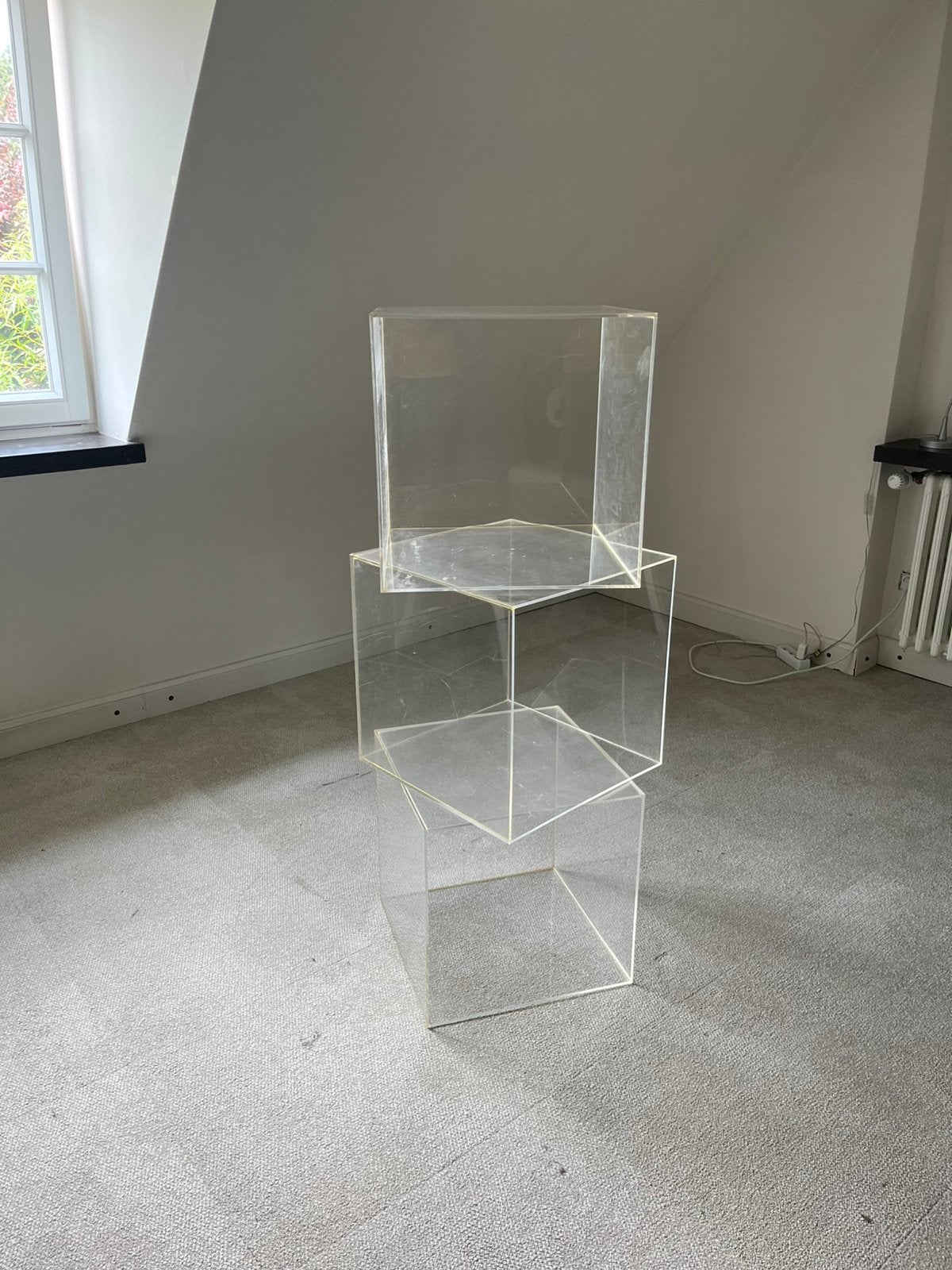Plexi Kubussen, Aankleding binnen, Ophalen, Gebruikt, Inrichting