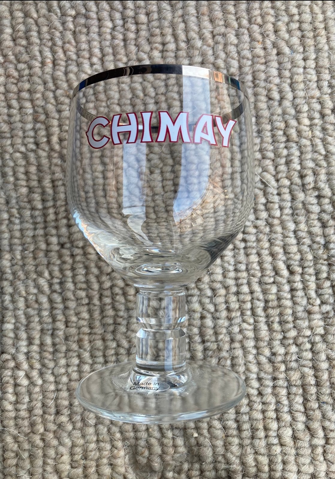 Proefglas, Chimay, Verzamelen, Biermerken, Ophalen, Zo goed als nieuw, Glas of Glazen