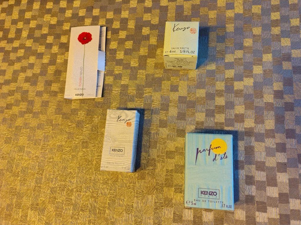 Miniatuur parfum flesjes Kenzo, Verzamelen, Ophalen, Zo goed als nieuw, Miniatuur, Gevuld