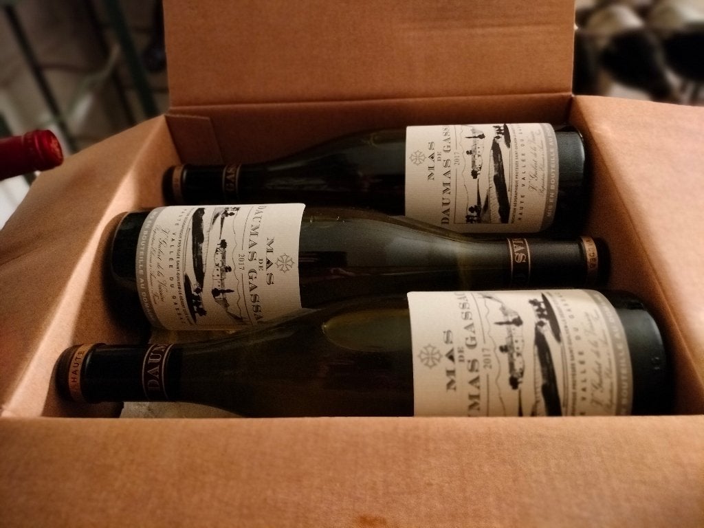 Mas Daumas Gassac wit, Verzamelen, Wijnen, Nieuw, Witte wijn, Frankrijk, Vol, Ophalen of Verzenden