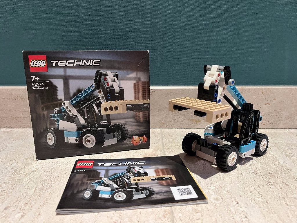LEGO Technic 42133 Telehandler, Inclusief instructies, Lego, Ophalen of Verzenden, Zo goed als nieuw