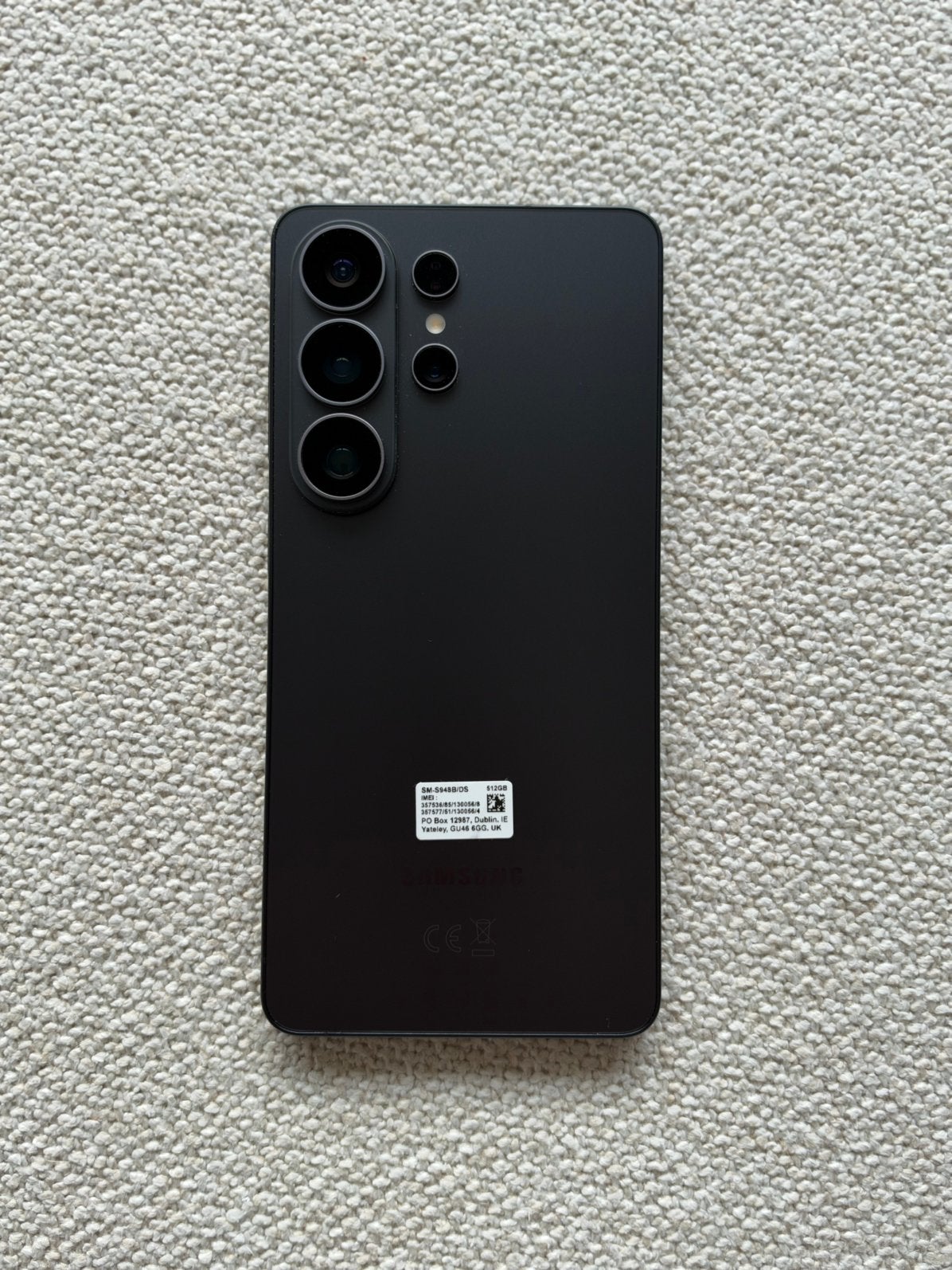 Samsung Galaxy S26 Ultra 512GB – PERFECTE STAAT, Autres modèles, Enlèvement, Android OS, Noir
