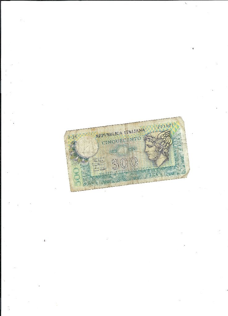 Ancien billet de banque Italie, Timbres & Monnaies, Enlèvement ou Envoi, Italie