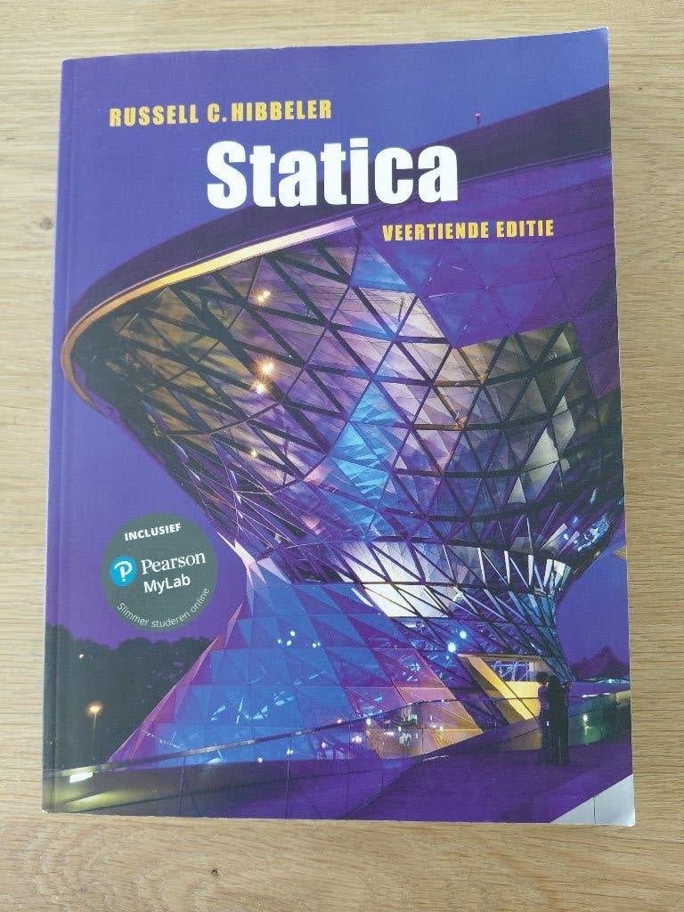 Statica - Russell C. Hibbeler, Livres, Livres d'étude & Cours, Enlèvement ou Envoi, Comme neuf, Enseignement supérieur