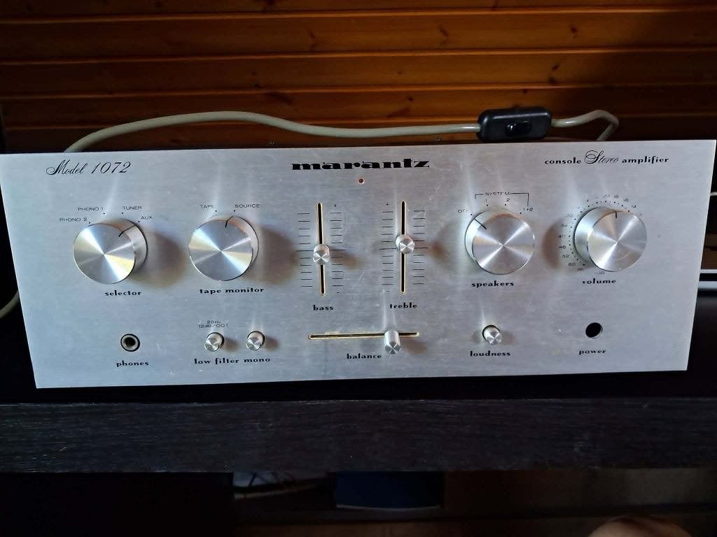 Marantz 1072 versterker, Ophalen, Gebruikt, Stereo, Marantz