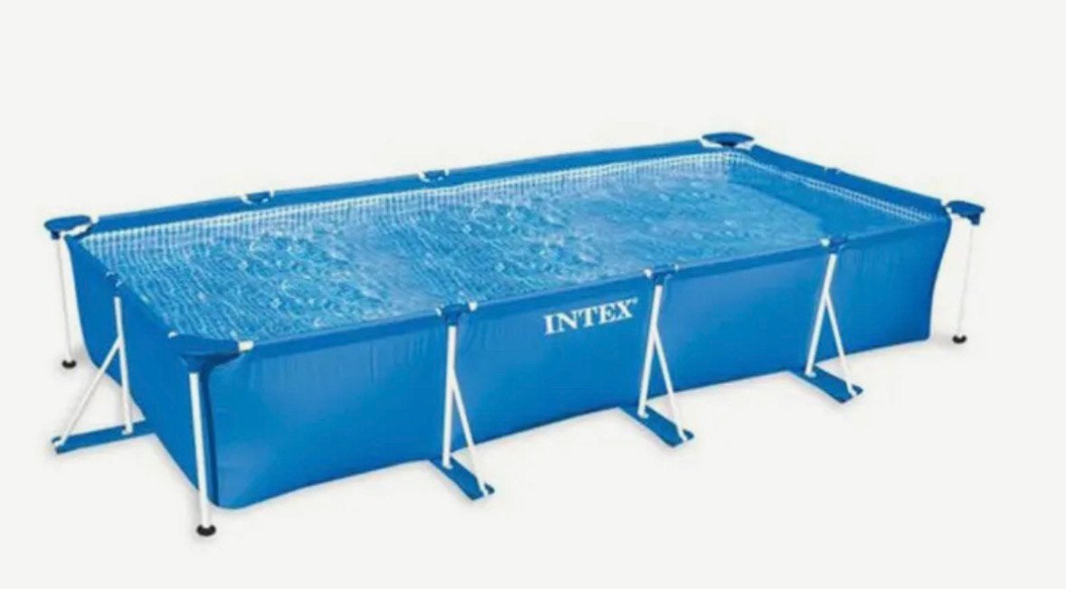 Intex zwembad 450x220x84 cm en toebehoren, Tuin en Terras, Zwembaden, Ophalen, Gebruikt, 200 tot 300 cm, 80 tot 120 cm