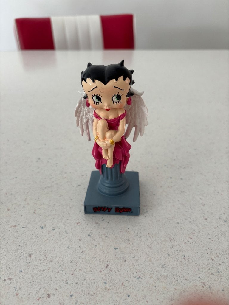 Klein Betty Boop beeldje als engel, Verzamelen, Ophalen, Zo goed als nieuw, Mens