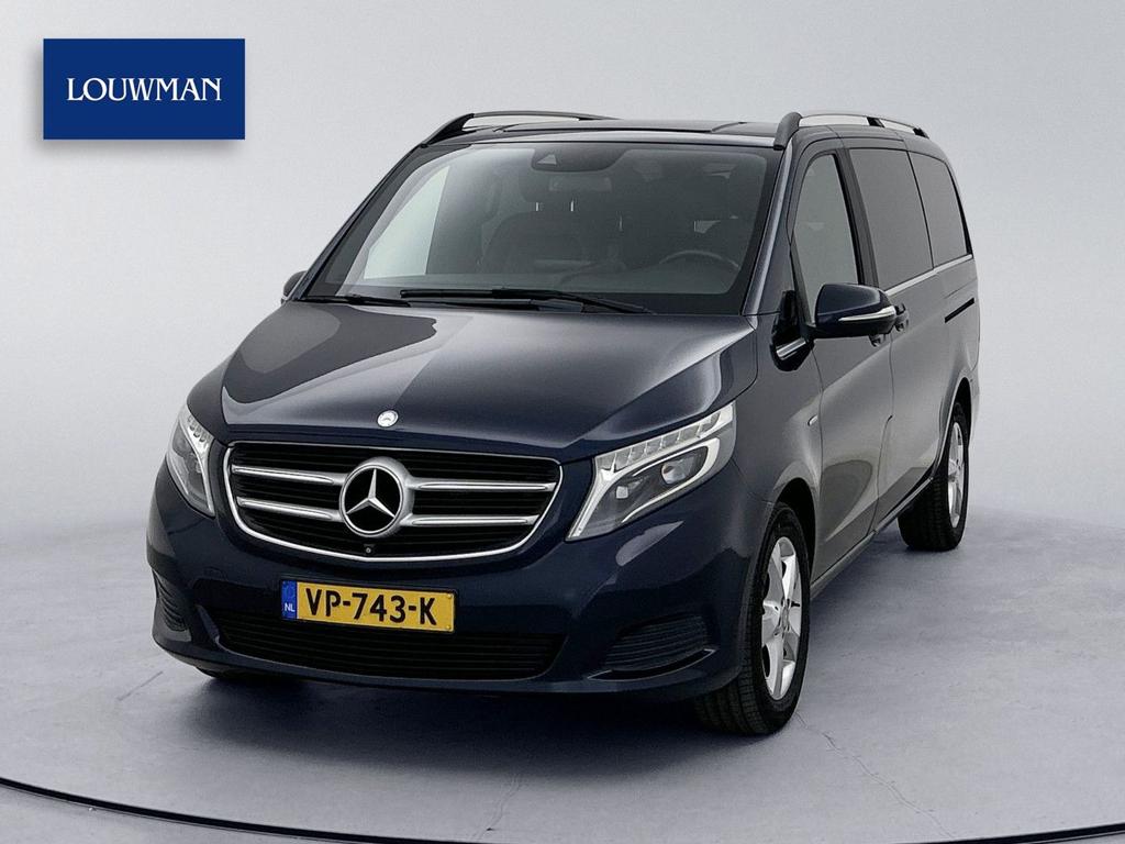 Mercedes-Benz V-klasse 250 BlueTEC Lang DC Avantgarde Burmes, Auto's, Mercedes-Benz, Automaat, Monovolume, Blauw, Bedrijf