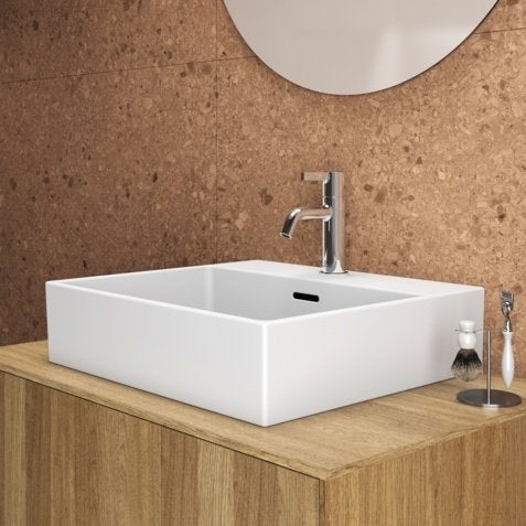 Lavabo à poser sur meuble ou accrocher (dispo à Nivelles), Bricolage & Construction, Enlèvement, Neuf, Lavabo