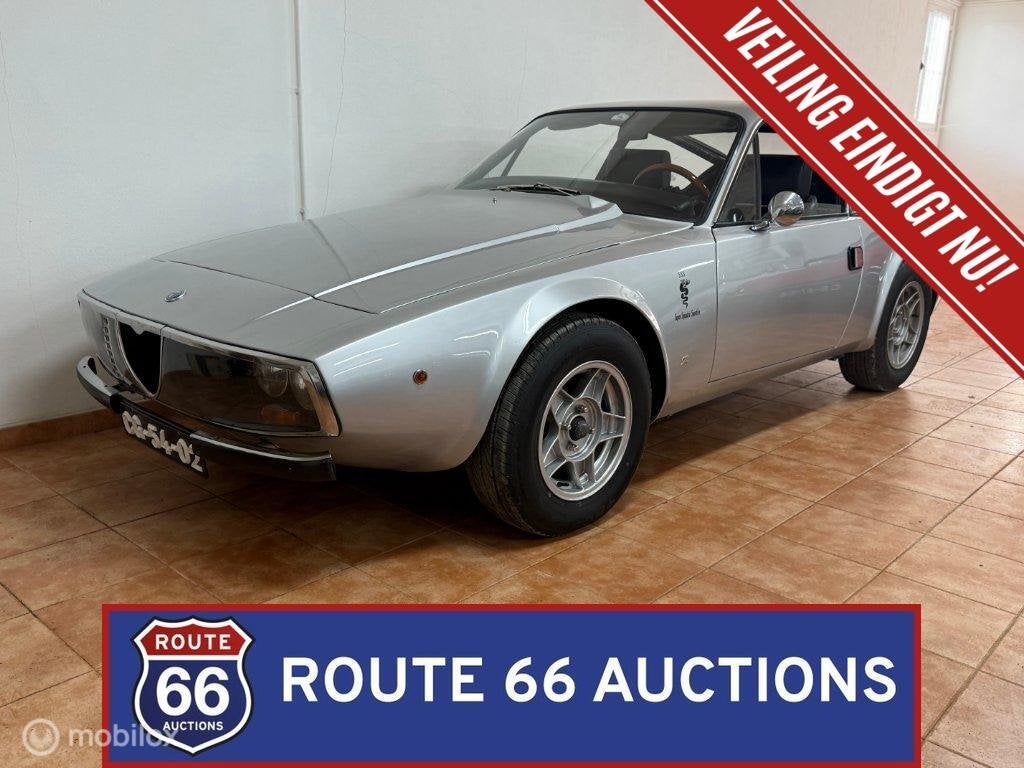 Alfa Romeo 1300 Junior Zagato | 1971 | Route 66 Auctions, Zwart, Bedrijf, Handgeschakeld, Overige carrosserie