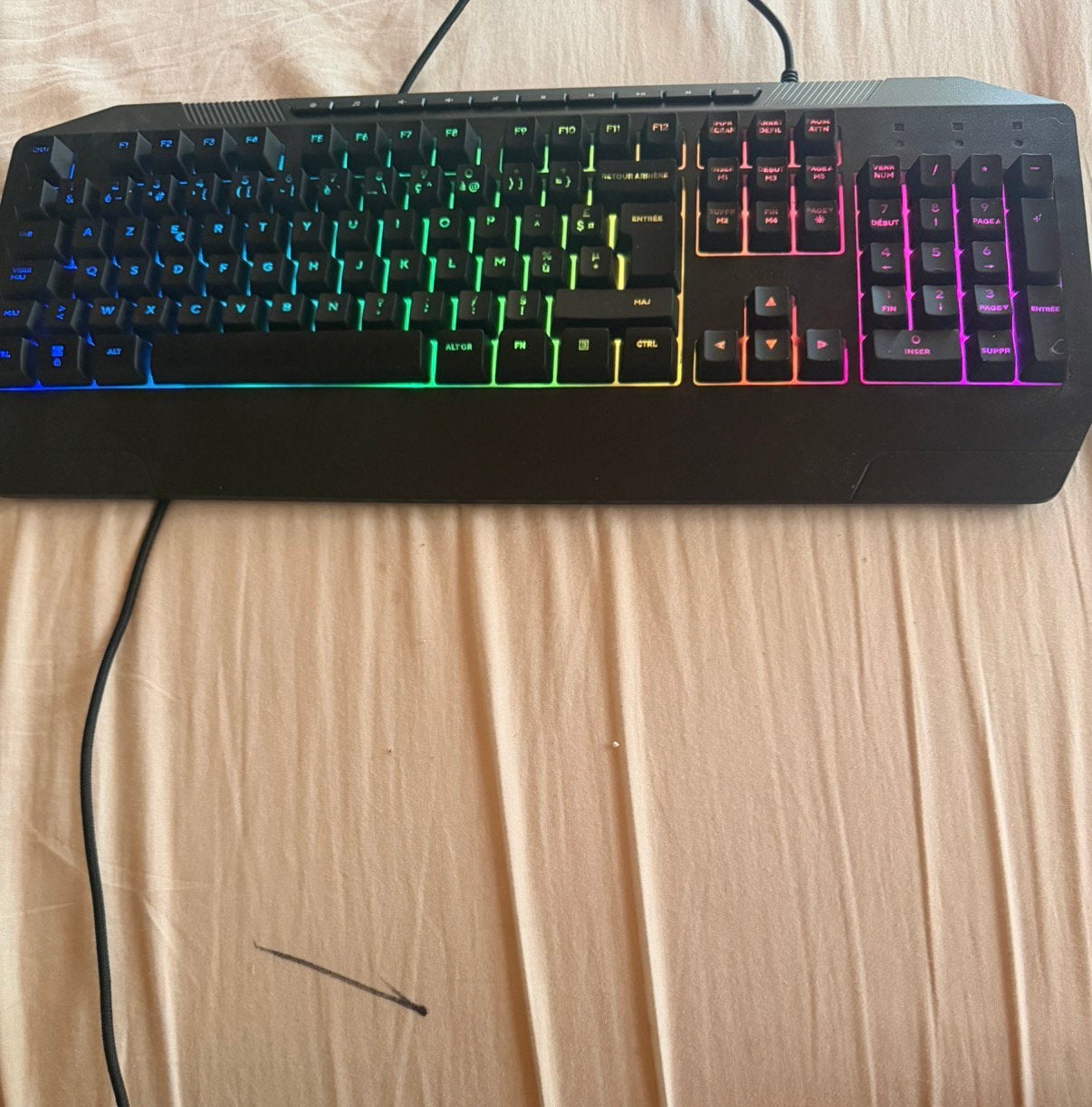 Gaming spullen te koop, Informatique & Logiciels, Enlèvement, Neuf, Filaire, Ensemble clavier et souris