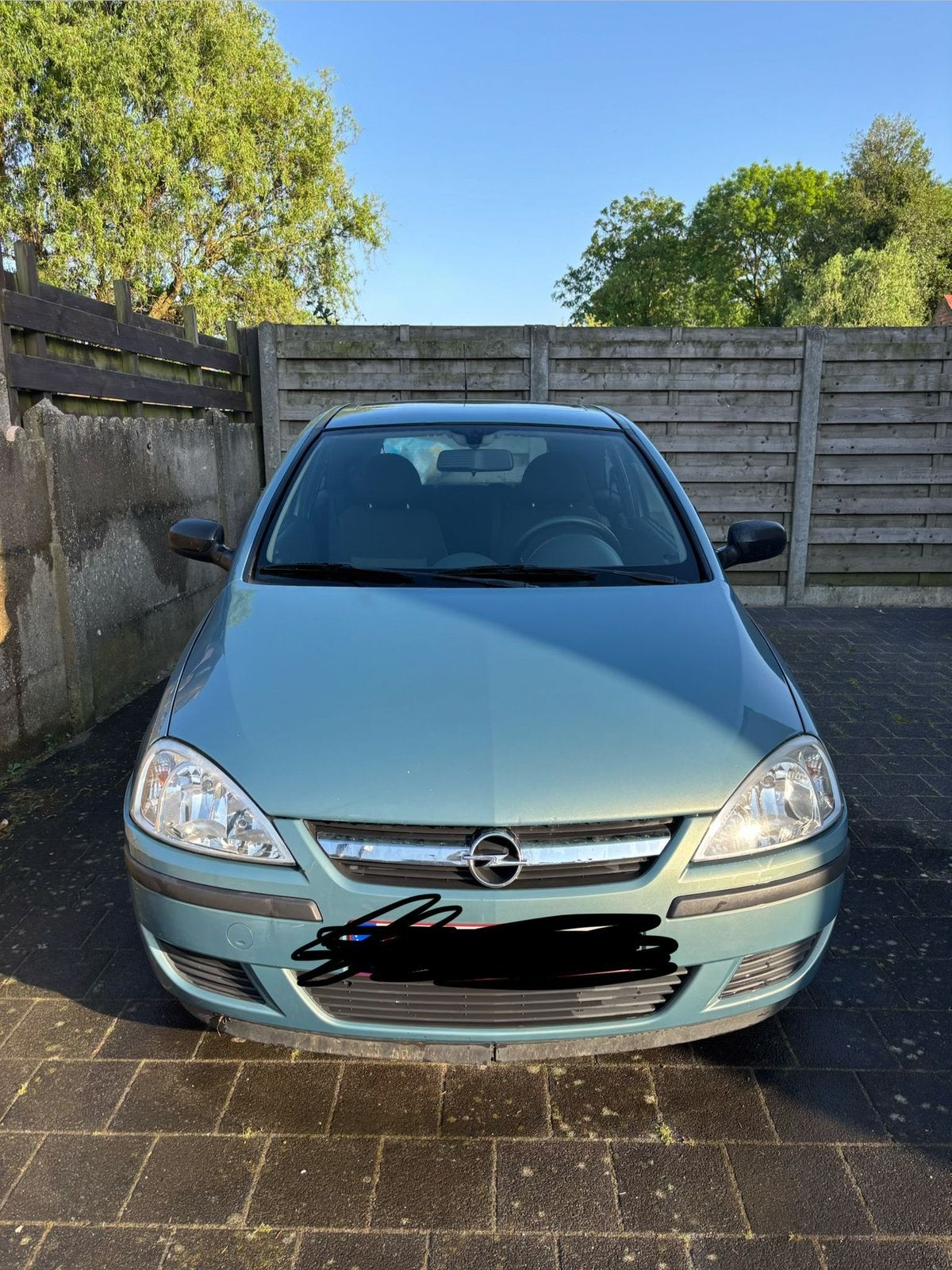 Opel corsa, Auto's, Stof, Blauw, Handgeschakeld, Particulier