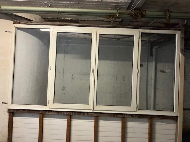 PVC raam, Doe-het-zelf en Bouw, Glas en Ramen, Ophalen, Gebruikt, 160 cm of meer, 160 cm of meer