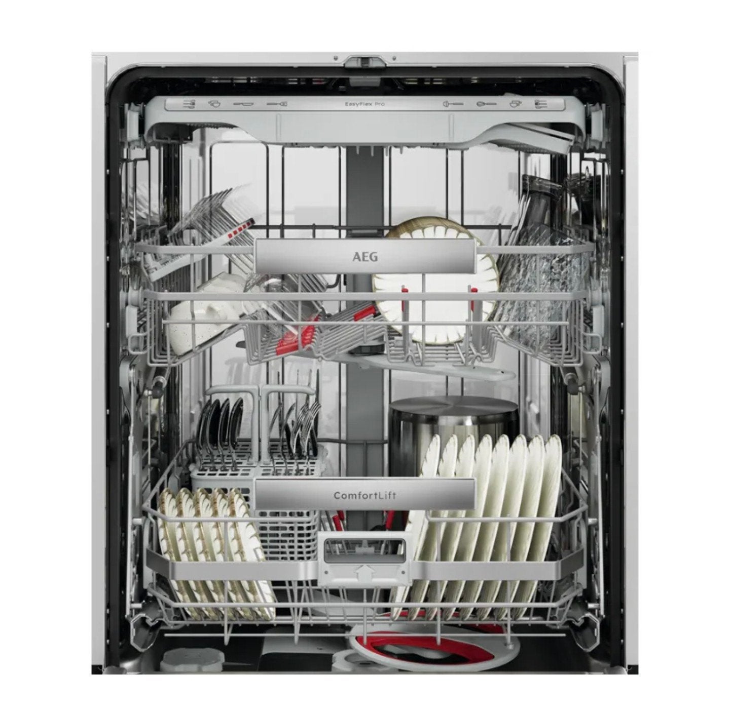 Lave-vaisselle intégrable AEG Série 8000 Comfortlift. Neuf, Neuf, Classe énergétique A ou plus économe, 85 à 90 cm, Encastré