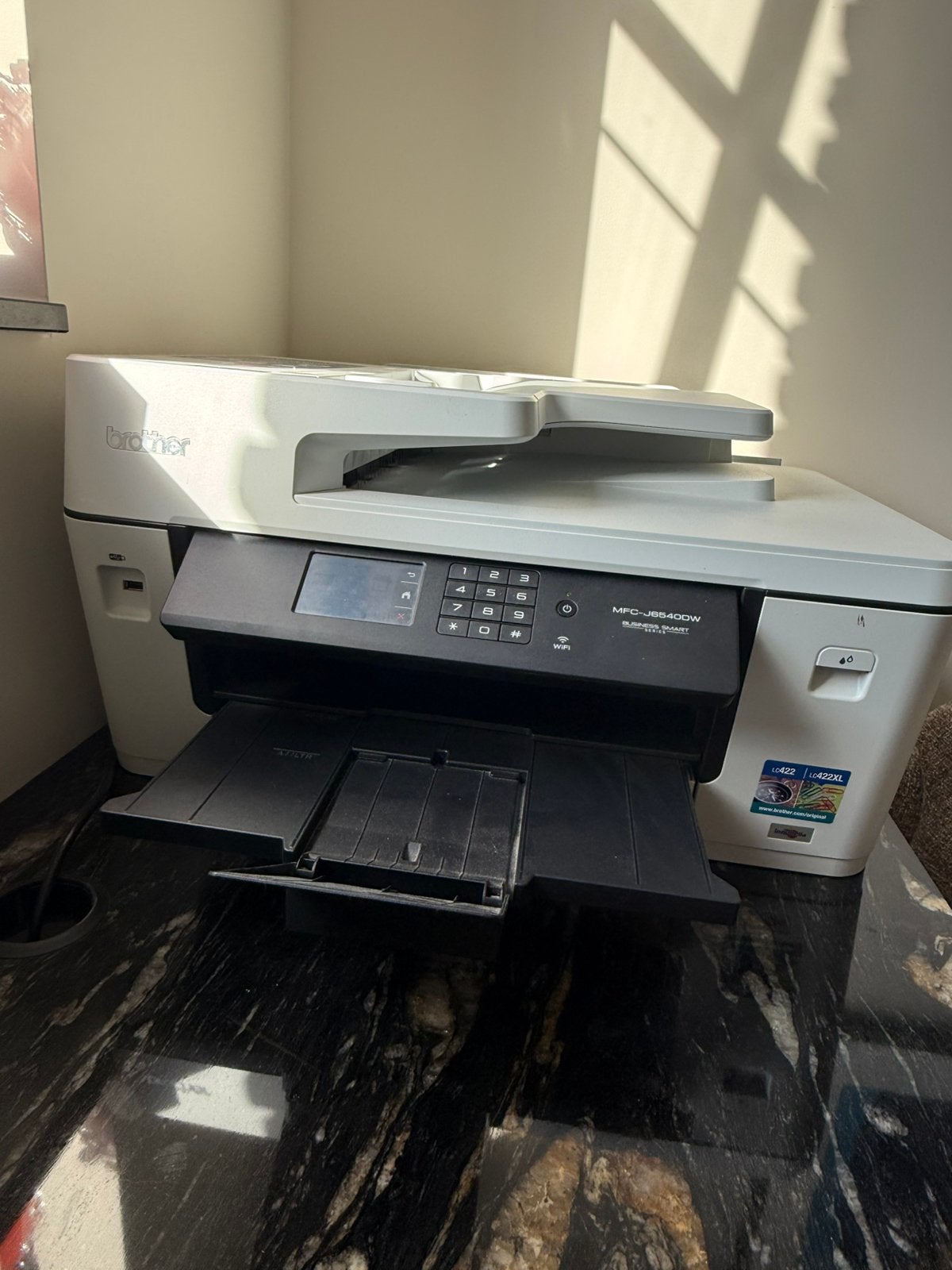 Printer brother voor de prijs van de inktpatronen, Computers en Software, Printers, Ophalen, Zo goed als nieuw, Printer
