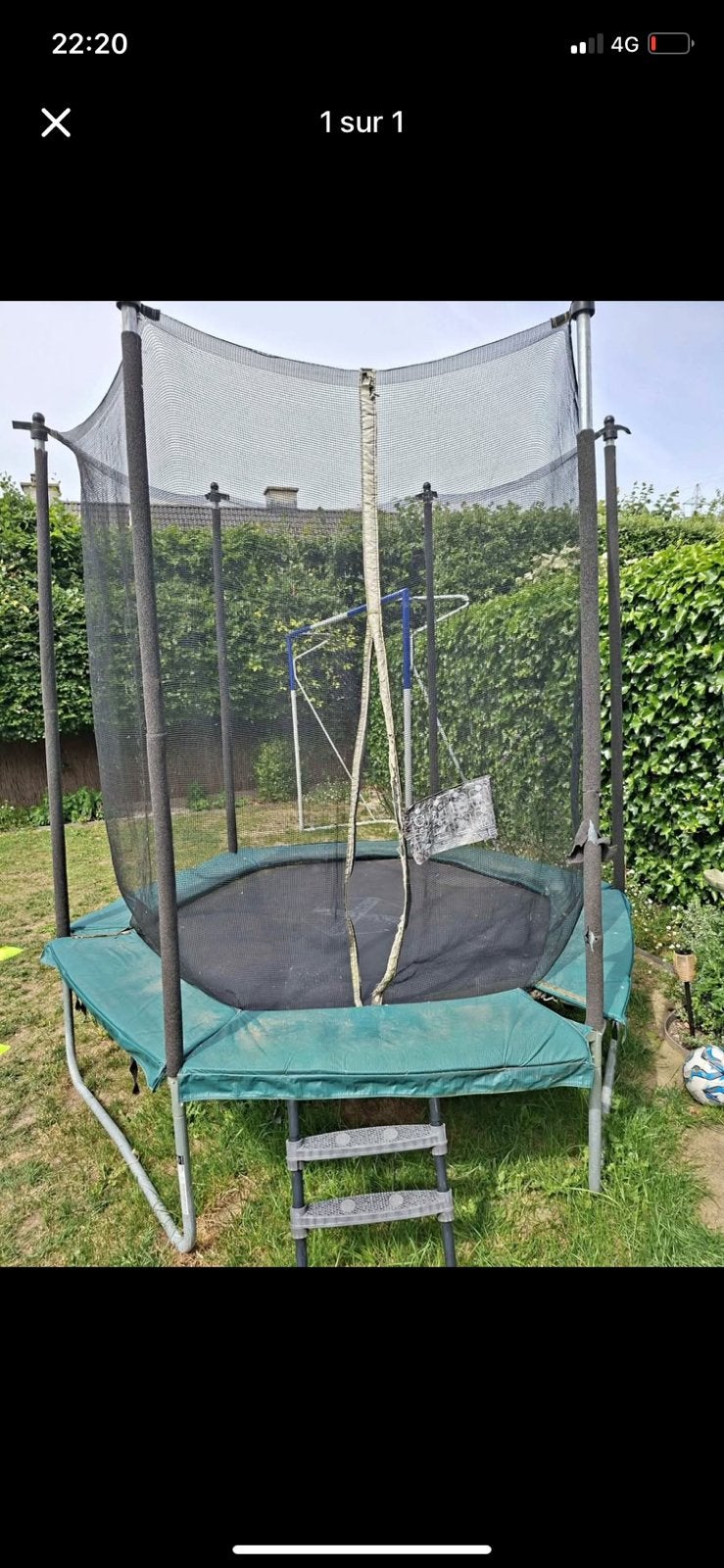 Trampoline, Enfants & Bébés, Jouets | Extérieur | Trampolines, Enlèvement, Comme neuf
