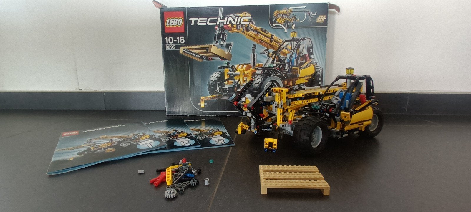 Lego technic 8295 Verreiker, Ophalen, Compleet, Lego, Technic