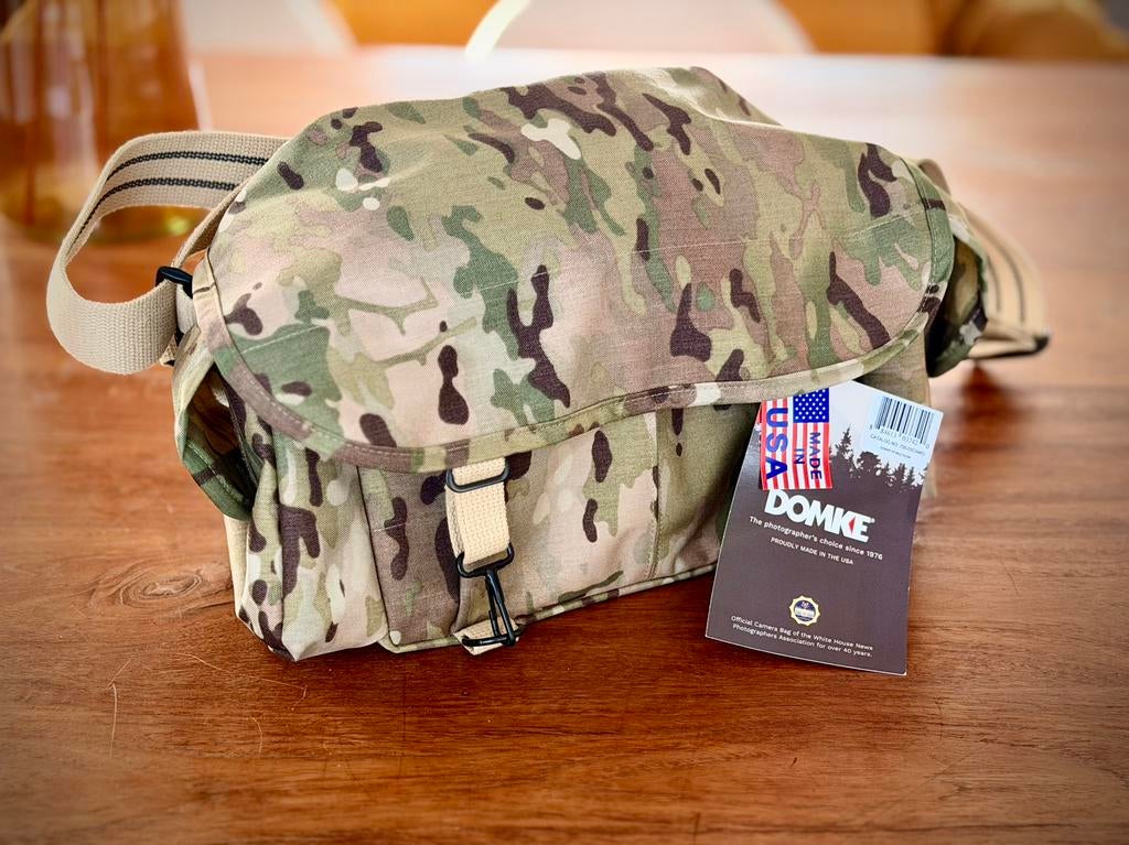 À vendre — sac photo DOMKE F-2 “Multicam” — NEUF, Enlèvement ou Envoi, Neuf, Sac à bandoulière, Autres marques