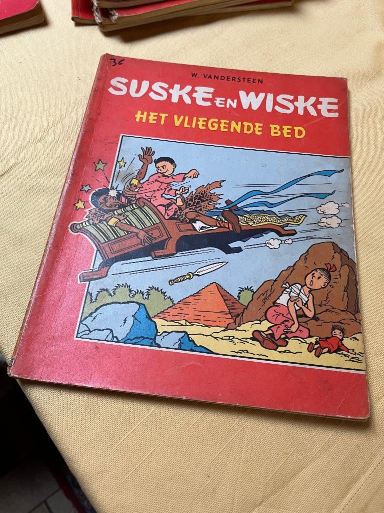 suske en wiske, Gelezen, Willy Vandersteen, Eén stripboek, Ophalen of Verzenden