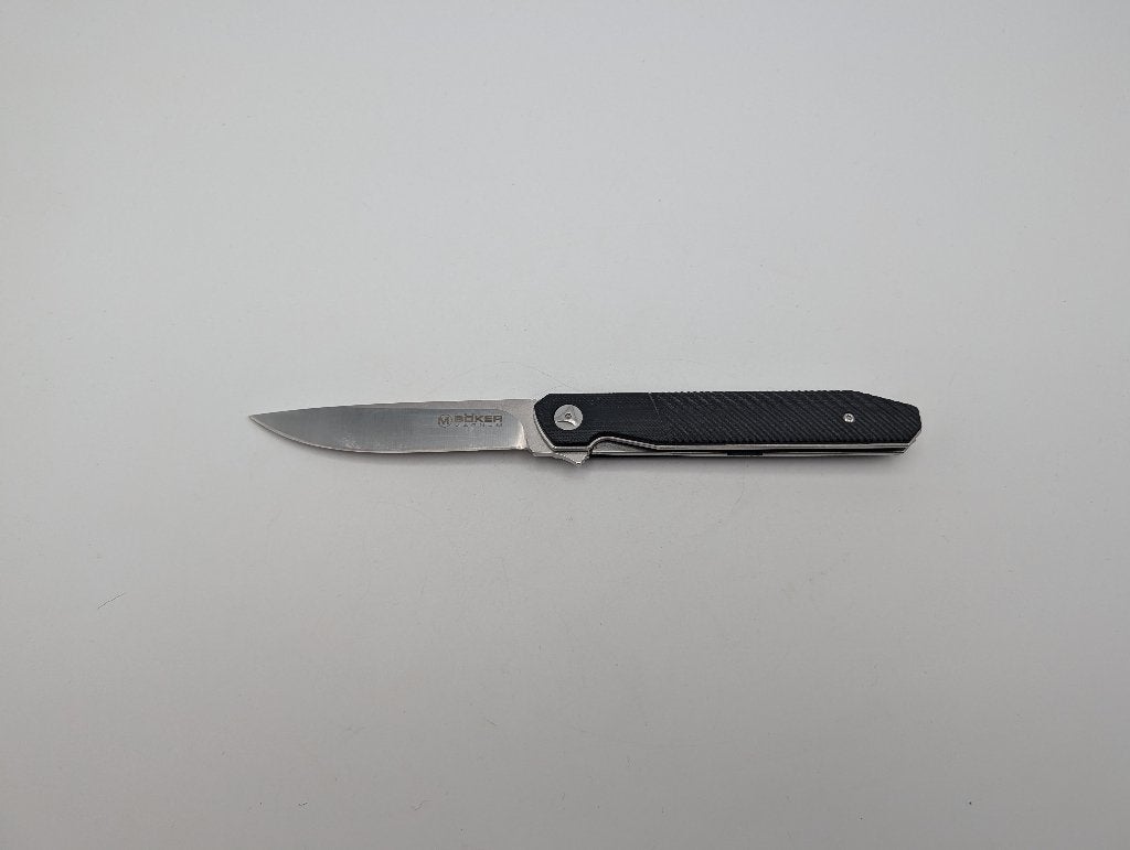 Couteau de poche Böker Magnum Miyu Black, Caravanes & Camping, Enlèvement ou Envoi, Comme neuf