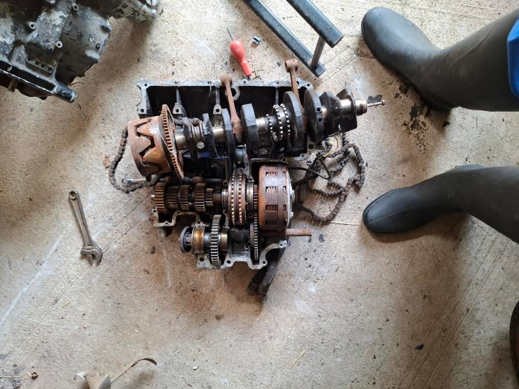 Cb 750 four, Enlèvement