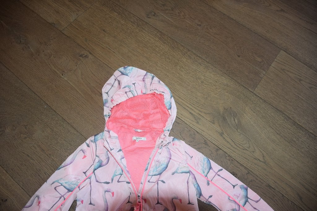 Noppies tussenjas flamingoprint – maat 110, Enfants & Bébés, Enlèvement ou Envoi, Comme neuf, Noppies, Fille