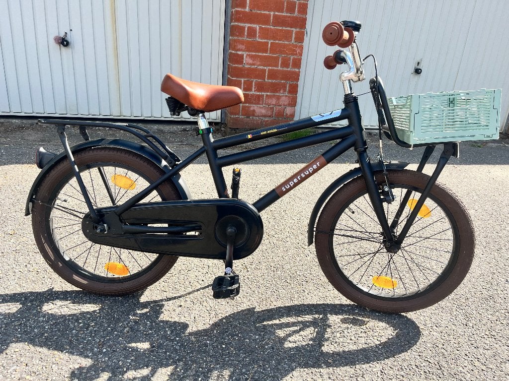 Jongens fiets supersuper Cooper 18 inch, Fietsen en Brommers, Ophalen, Terugtraprem, 18 inch, Handrem