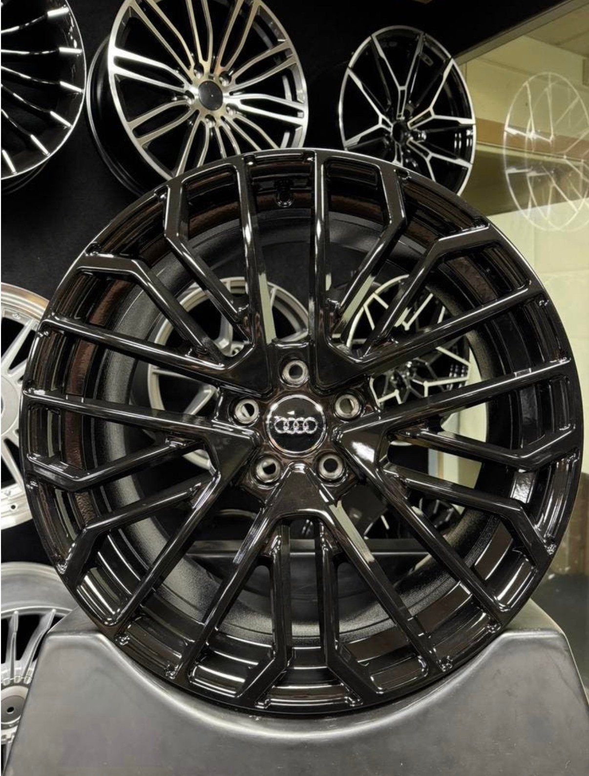 20 inch velgen voor Audi RS 2026 look 5x112 A4 A5 A6 A7 Q3 Q, Autos : Pièces & Accessoires, Pneus & Jantes, Neuf, Enlèvement ou Envoi