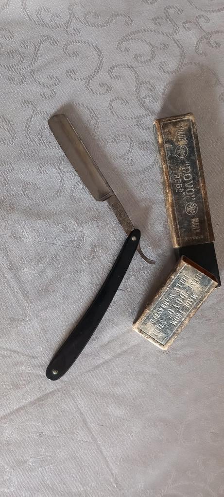 DOVO Solingen vintage koolsnijmes met doos., Ophalen