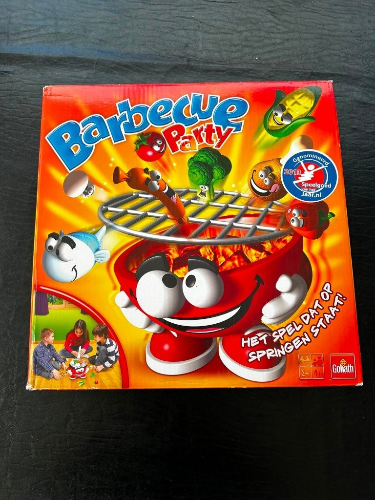 Barbecue Party – actiespel Goliath – vanaf 4 jaar, Een of twee spelers, Ophalen of Verzenden, Gebruikt, Goliath