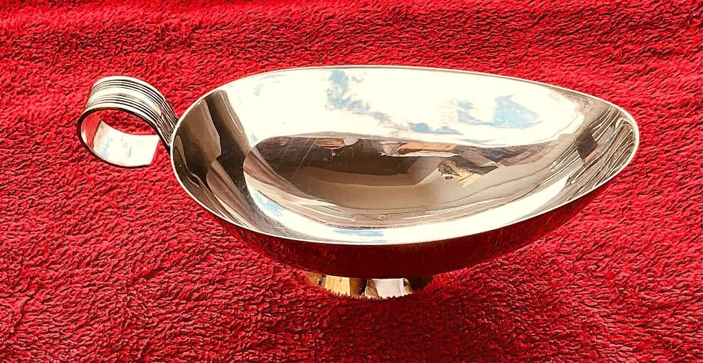 Art Deco sauskom - Wolfers Delheid zilvermetaal - 1928/32., Antiek en Kunst, Ophalen of Verzenden, Zilver